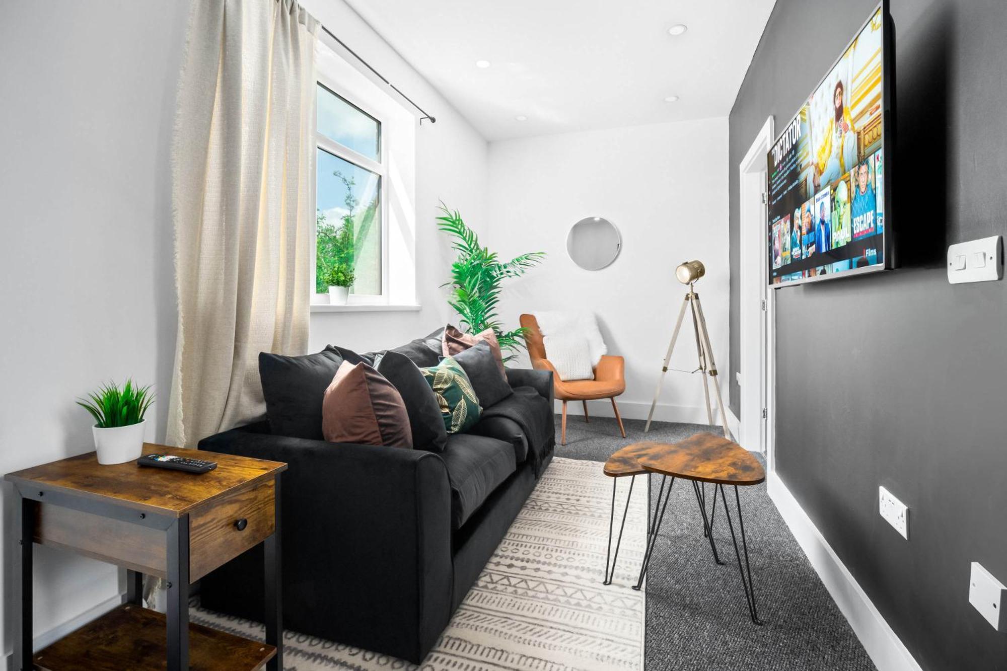 Luxe Apartment - Rowley Regis - Parking - Top Rated - Netflix - Wifi - 49Bg Cradley Heath Exterior foto